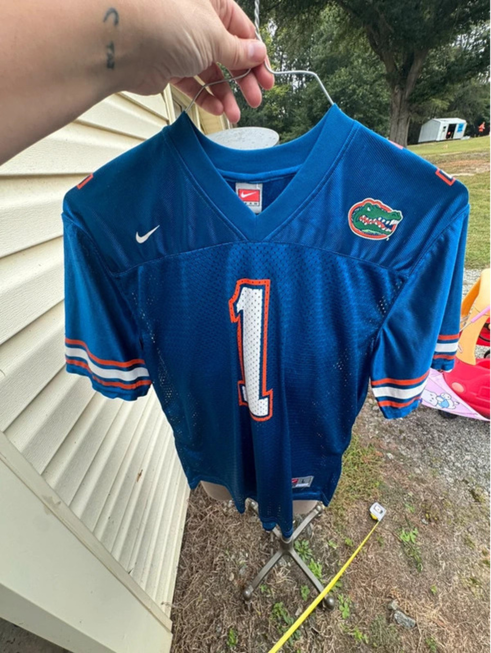 Youth Florida Gators Football Jersey Large